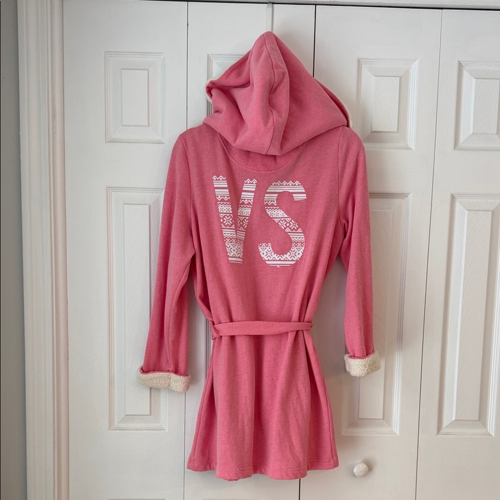 Victoria's Secret Pink Hooded Robe